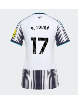 Newcastle United Bazoumana Toure #17 Replika Hemmakläder Dam 2026-27 Kortärmad